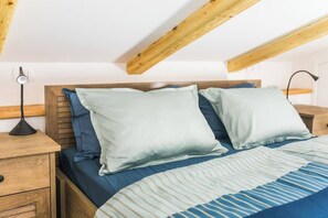 2 chambres, lit parapluie, Wi-Fi gratuit, draps fournis
