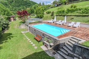 Una piscina climatizada