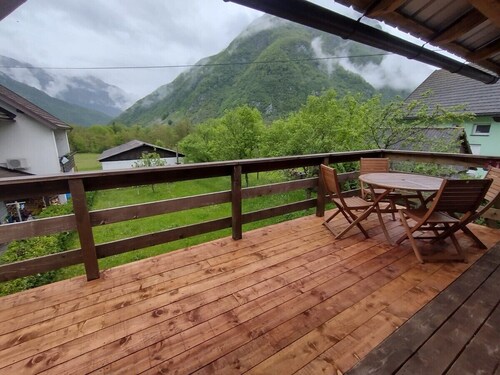 Yiorgos is a nicely decorated apartment near Bovec with 2 bedrooms for 5