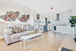 Living area - 1 -apartamento con Vistas al mar (Torremolinos)