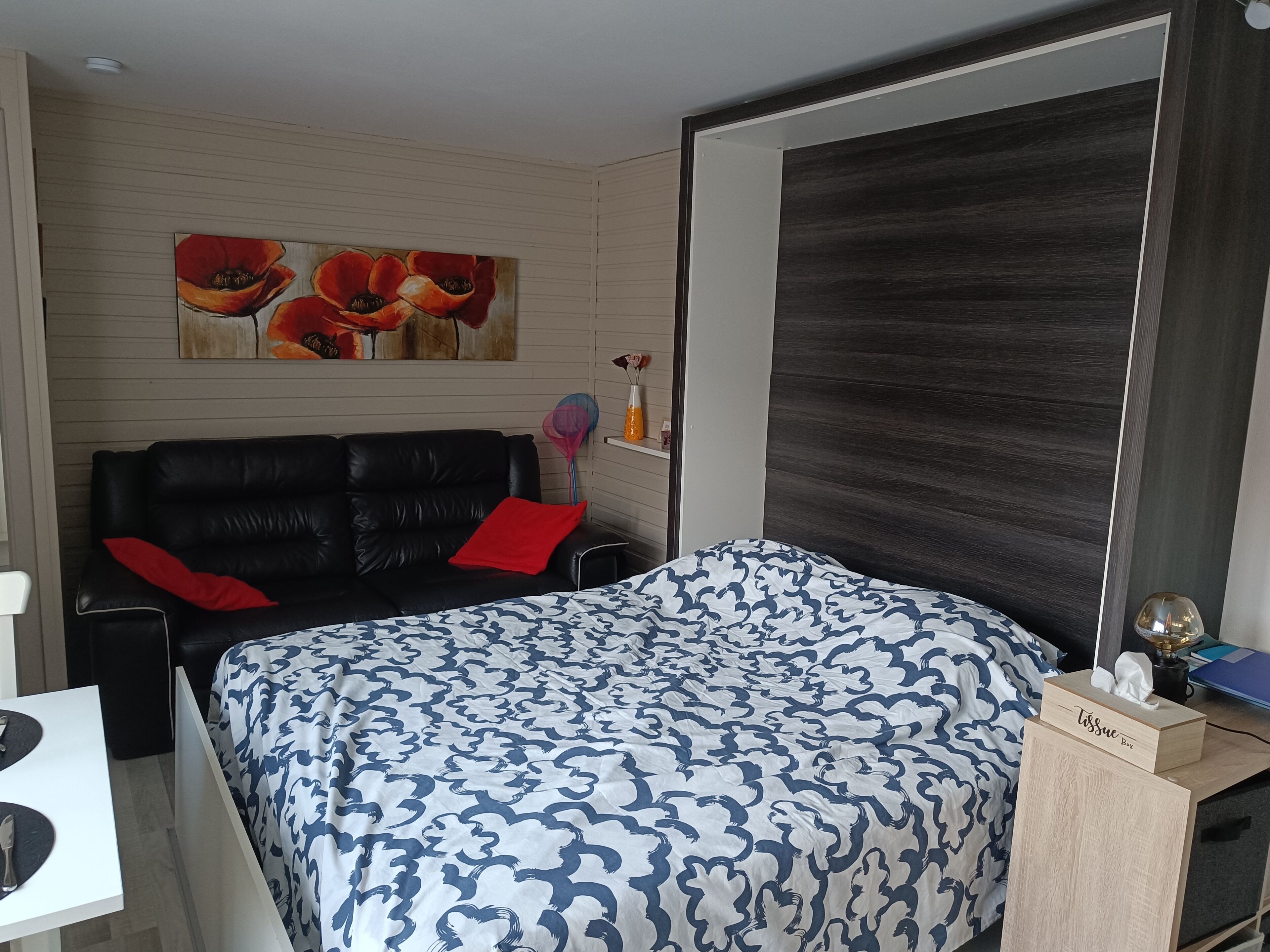 1 soveværelse, skrivebord, strygejern/strygebræt, gratis Wi-Fi