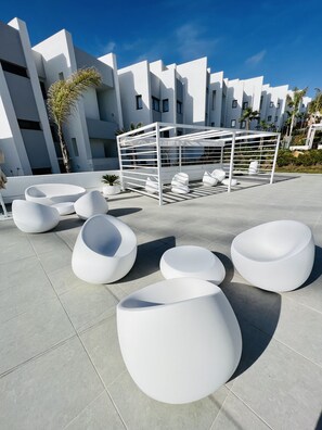 Terrace/patio - Pure South – Modern Elegance with Sea View (Manilva)