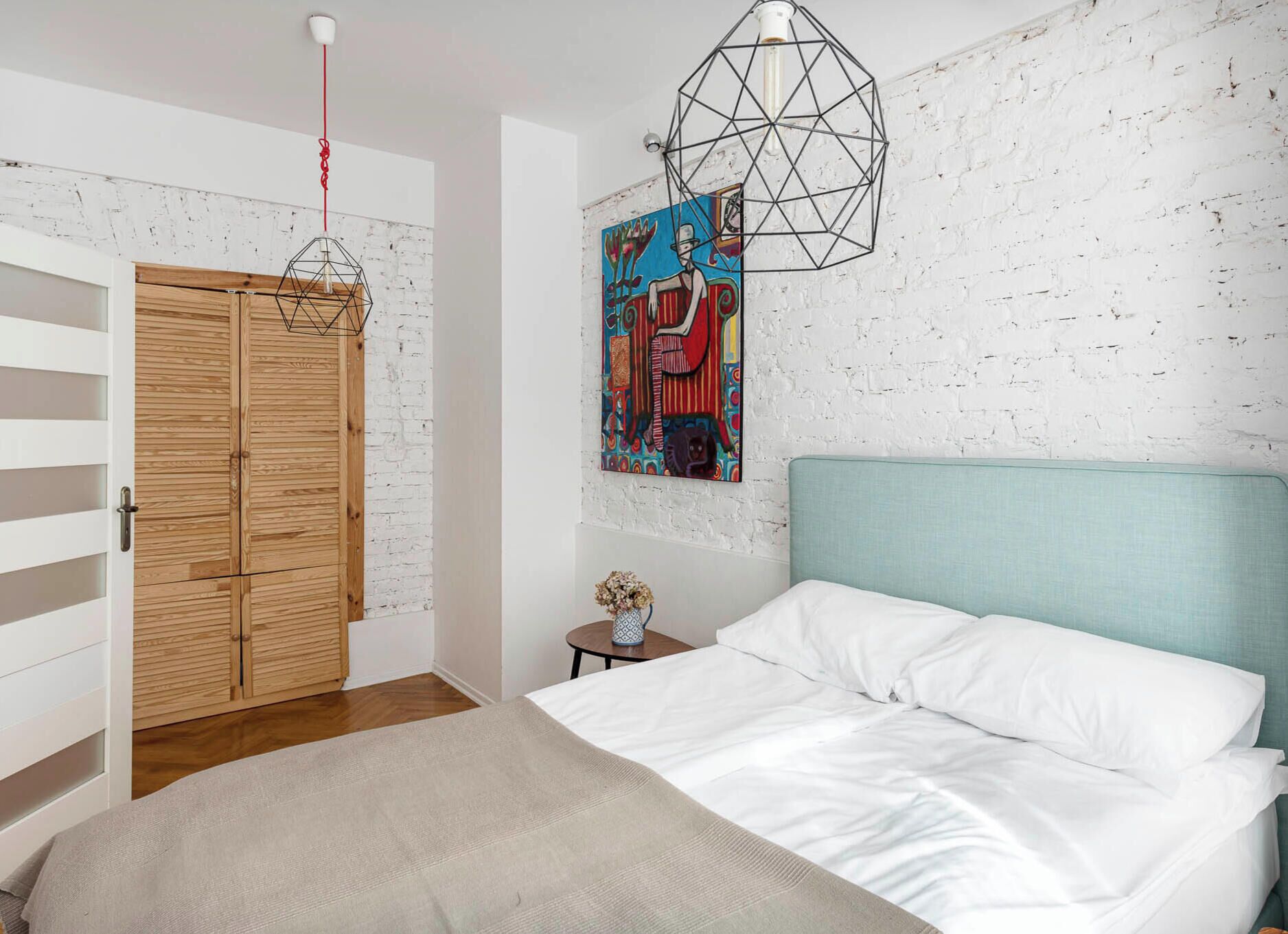 Design-Apartment | 2 Schlafzimmer, Schreibtisch, Verdunkelungsvorhänge