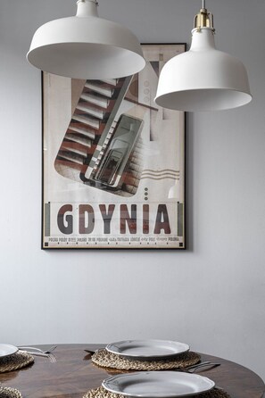 Design Apartment | Private kitchen | Fridge, oven, stovetop, dishwasher - Roxy by Q4Apartments (Gdynia)