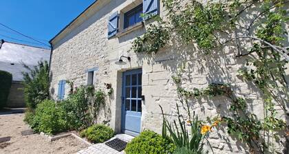 Belle demeure avec piscine Ă Bourgueuil 5 ch/ 5 sdb / 10 p