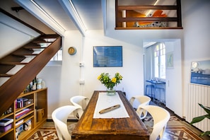 Panoramic Apartment | Living area | Flat-screen TV - Le Titino (Nesso)