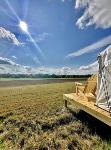 Allenbrooke Farms Glamping Tent 2
