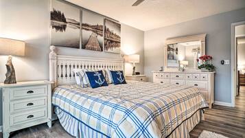 2 bedrooms, iron/ironing board, free WiFi, bed sheets