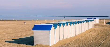 On the beach