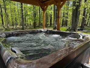 Bain à remous extérieur