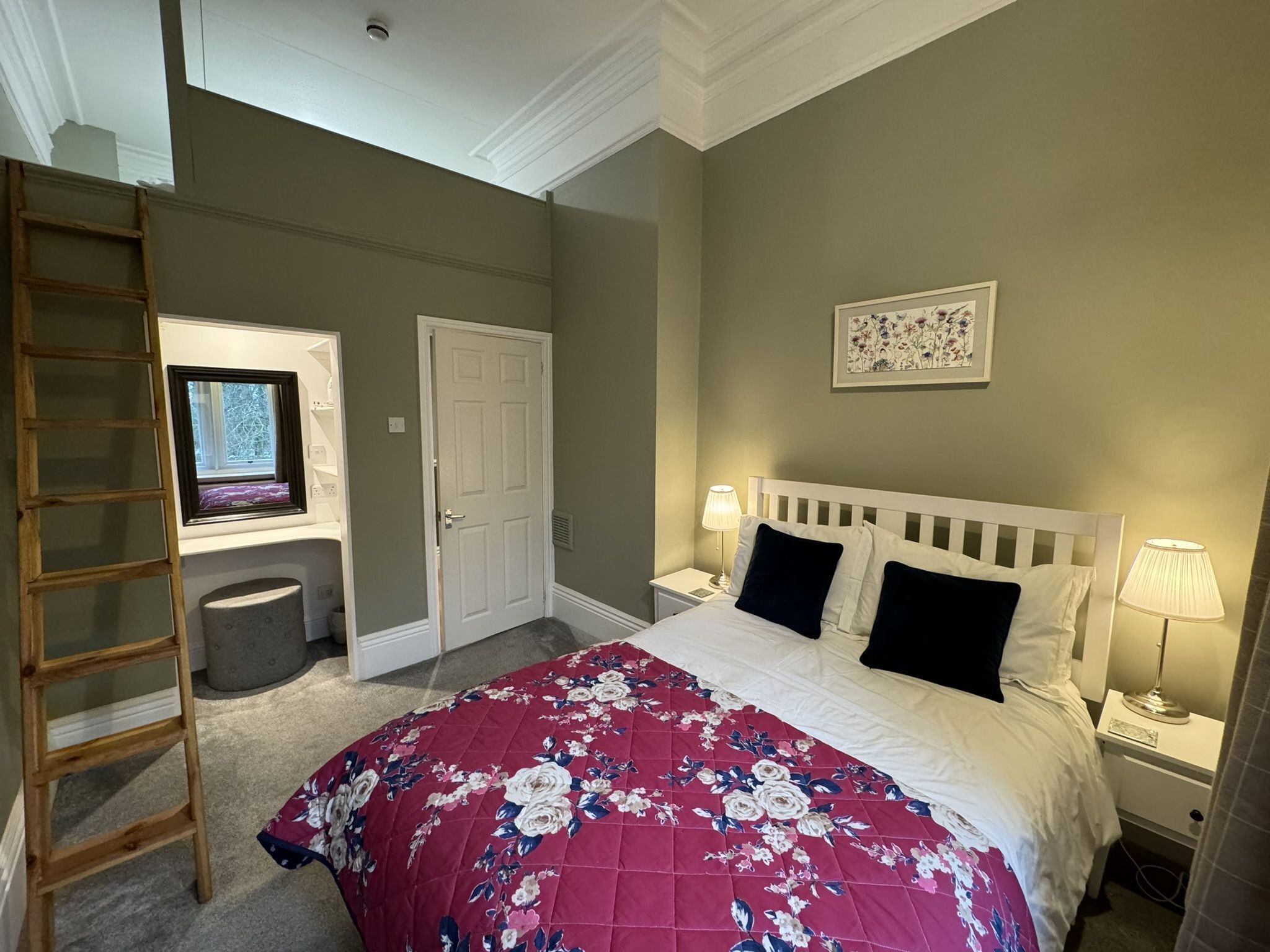 1 bedroom, iron/ironing board, bed sheets