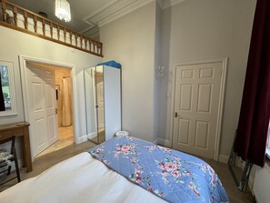 1 bedroom, iron/ironing board, bed sheets