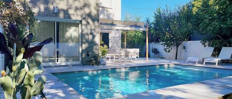 Außenpool, beheizter Pool