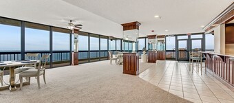 Ormond BeachFL Penthouse Condo Oceanfront Bldg- Beach gear, pool, parking, views