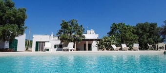 Your holidays in an Apulian farmhouse with private 14x7 mt pool, next to beaches