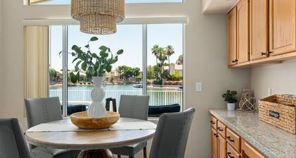 Lakefront Home complete with Mountain Views, Pool, Putting Green & Paddle Boat!