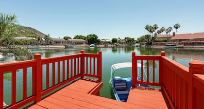 Lakefront Home complete with Mountain Views, Pool, Putting Green & Paddle Boat!