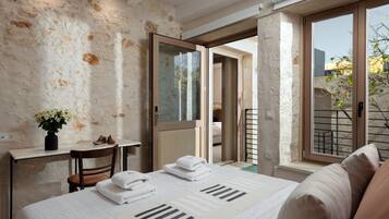 Deluxe-Doppelzimmer | 1 Schlafzimmer, hochwertige Bettwaren, Daunenbettdecken