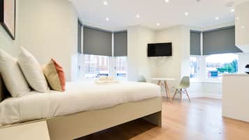 Standard Studio Apartment | 1 chambre, literie hypoallergénique, fer et planche à repasser