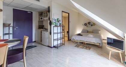 TITHOME 3 - Grand studio, bus, gare, centre ville, sanctuaire