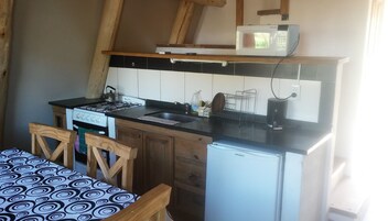 家庭小屋 | 私人厨房 | 迷你冰箱、微波炉、烤箱、电热水壶