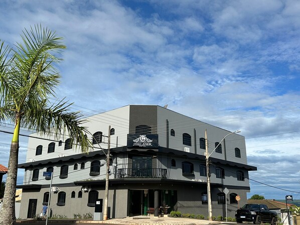 Voorkant van accommodatie