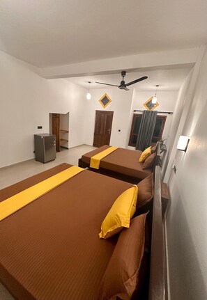 Neljän hengen deluxe-huone | 1 makuuhuone, egyptinpuuvillaiset lakanat, ylelliset vuodevaatteet