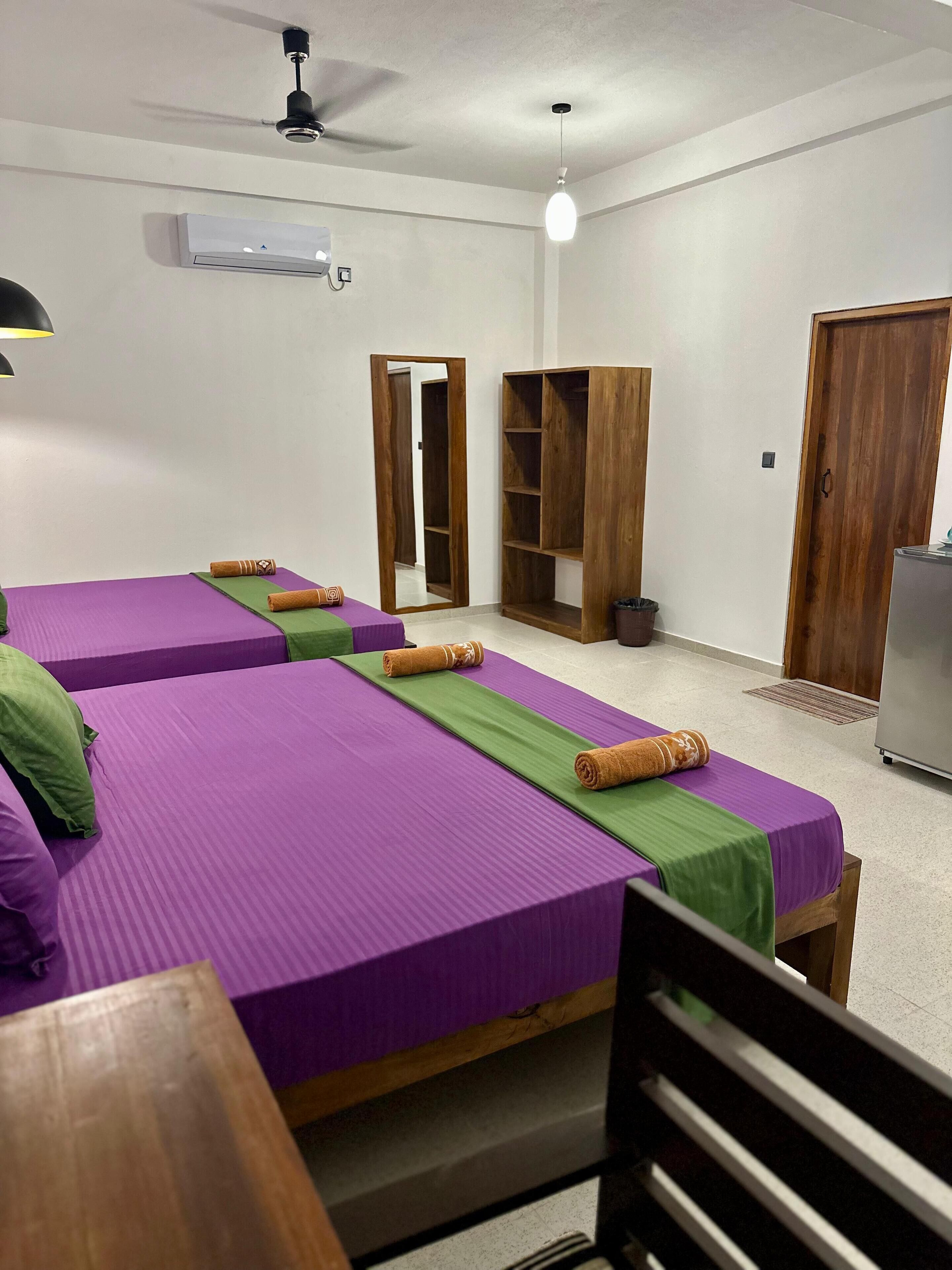 Deluxe-Vierbettzimmer | Bettwäsche aus ägyptischer Baumwolle, hochwertige Bettwaren