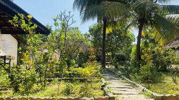 Façana frontal de l'allotjament