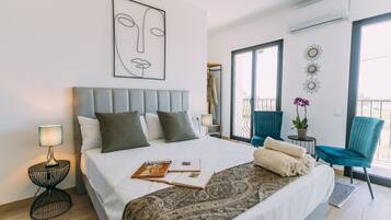 Superior-Doppelzimmer | 1 Schlafzimmer, hochwertige Bettwaren, Betten mit Memory-Foam-Matratzen