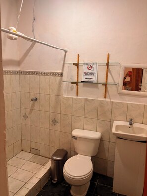 Shower, hair dryer, towels, soap - COZY APARTMENT IN JACO (Provincia de Puntarenas)