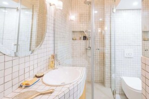 Shower, hair dryer