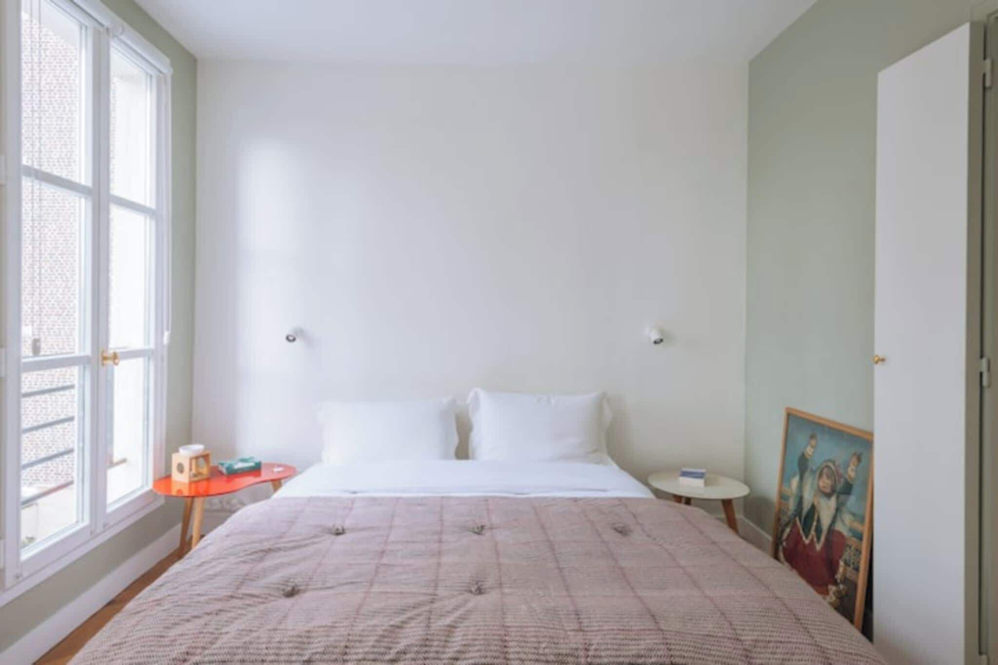 1 bedroom, iron/ironing board, Internet, bed sheets