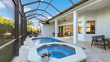 House, Multiple Beds (Central inland home with pool, spa an) | Property grounds