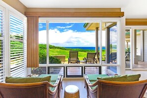 TV - KBM Resorts | FREE CAR | Kapalua Bay Villa | Oceanfront | 1-Bedroom Condo with Amazing views! KBV-30G2 (Lahaina)