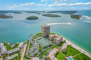 Condo, 1 King Bed (Breath-taking waterfront condo with p) | Aerial view - Breath-taking Waterfront Condo With Pool/spa/tennis (Marco Island)
