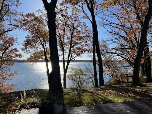 The Perfect Place: Close to town, with 100' of private lake frontage.
