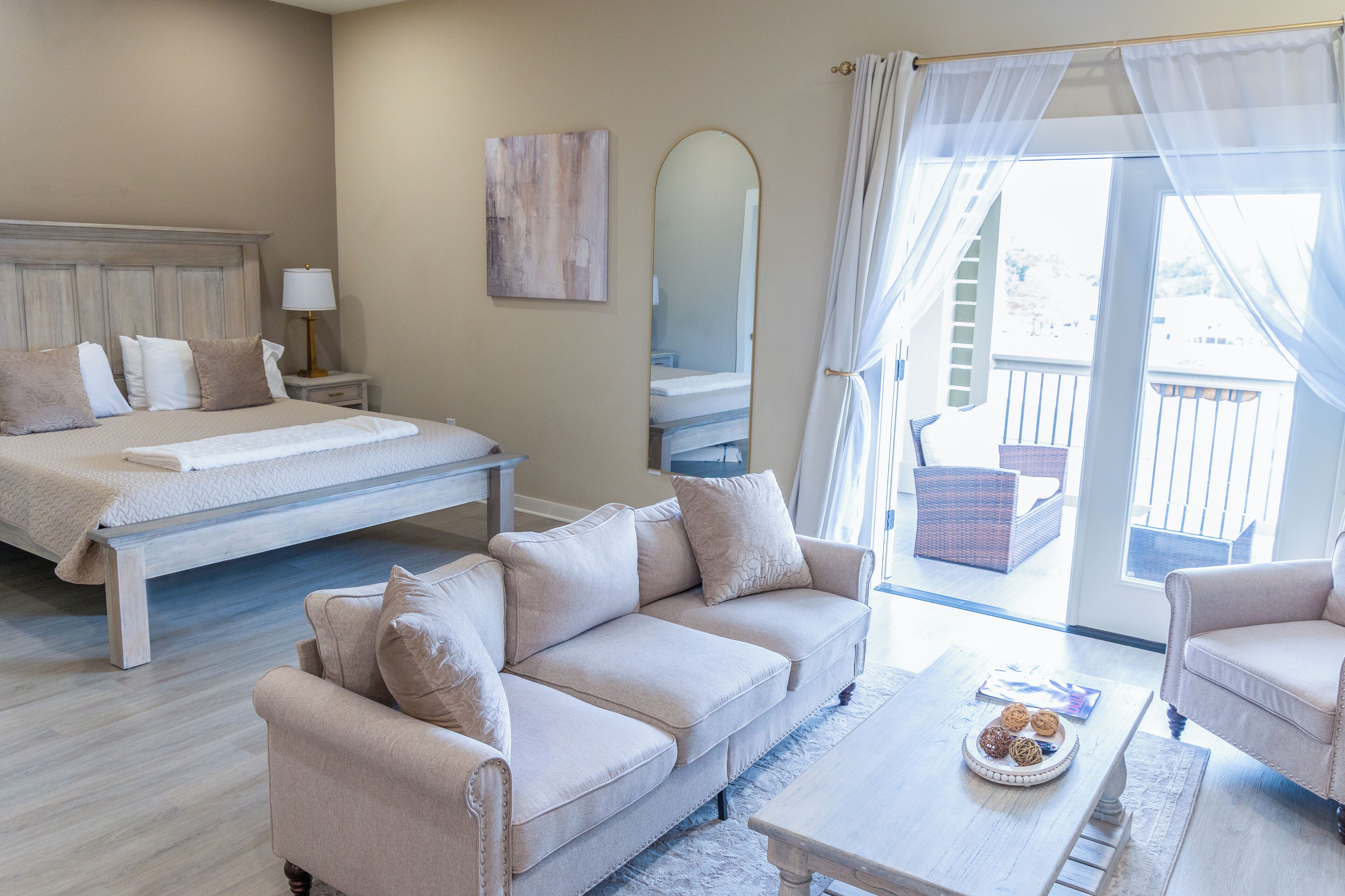 City-Apartment | Ausblick vom Zimmer