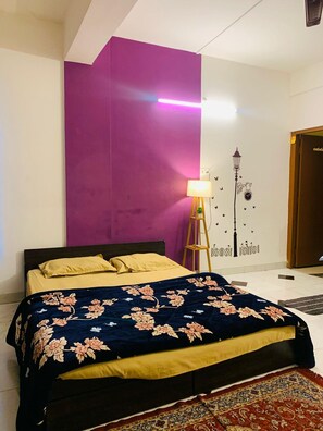 2 bedrooms, iron/ironing board, WiFi, bed sheets - Raga Homestay- 2BHK Homely Apartment in Guwahati (Guwahati)