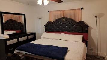 2 chambres, bureau, Wi-Fi gratuit, draps fournis