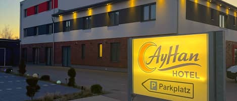 Façade de l’hébergement