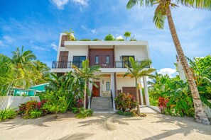 Exterior - Luxury Beachfront Villa: Pool - Roof Patio - Views (San Pedro)