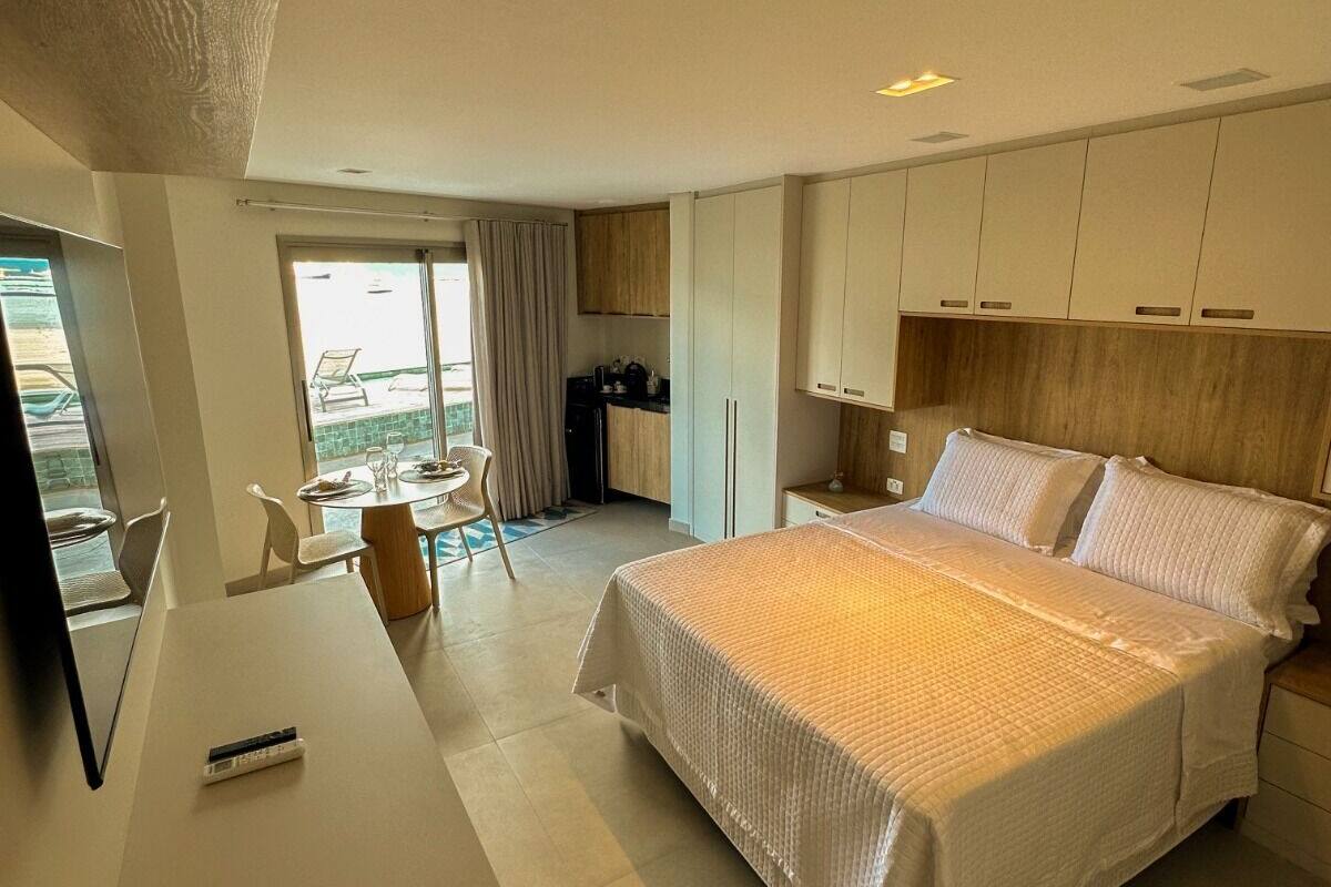 豪華套房 | 1 間臥室、高級寢具、舒適加層、遮光布/窗簾