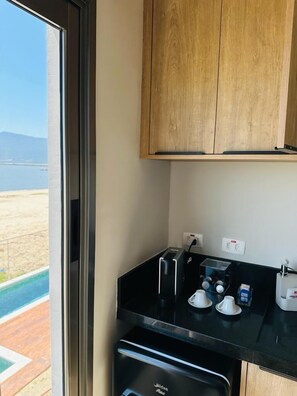 Superior Suite | Private kitchen - Ágape Suíte & Apartamentos (São Sebastião)