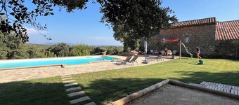 Mas Cévenol Isolé Dans un Écrin de Verdure, Avec Grande Piscine, 16 Couchages