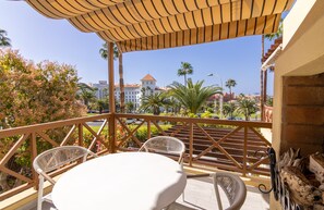 Outdoor dining - Mango La Caleta Hideaway near Playa del Duque and La Caleta center.  (Costa Adeje)