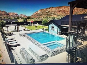 Beheizter Pool