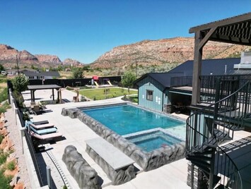 Our 7BR, 6.5 BA vista with canyon views is truly one of a kind! 