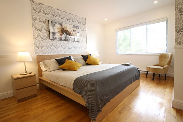 5 chambres, Wi-Fi, literie fournie