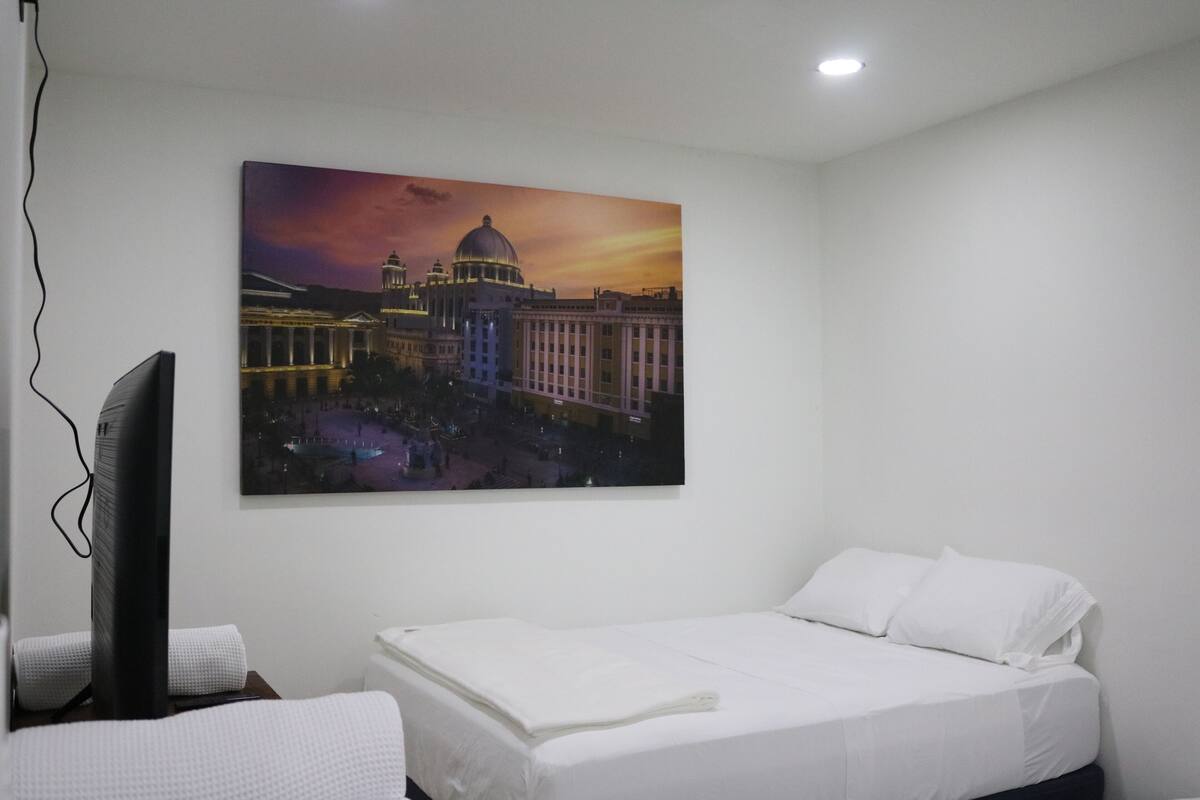 Quadruple Room, Shared Bathroom | Iron/ironing board, free WiFi, bed sheets